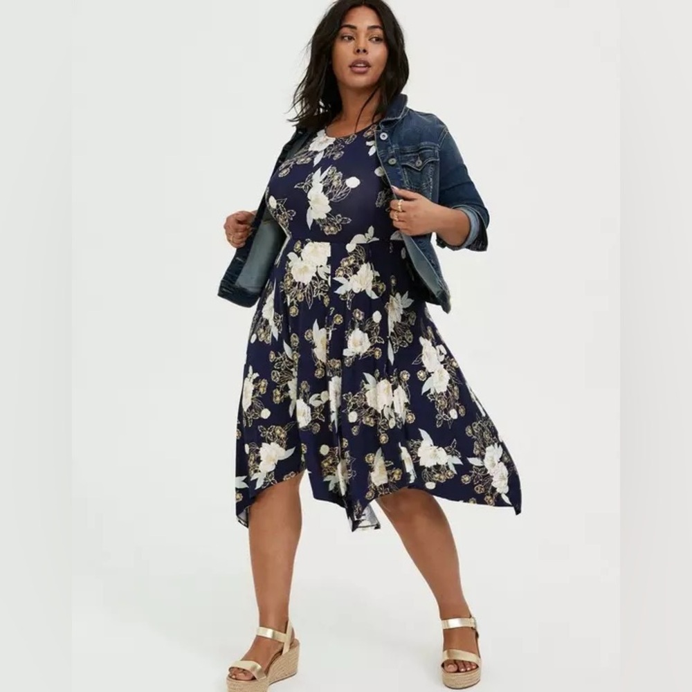 Torrid Super Soft Skater Dress NWT